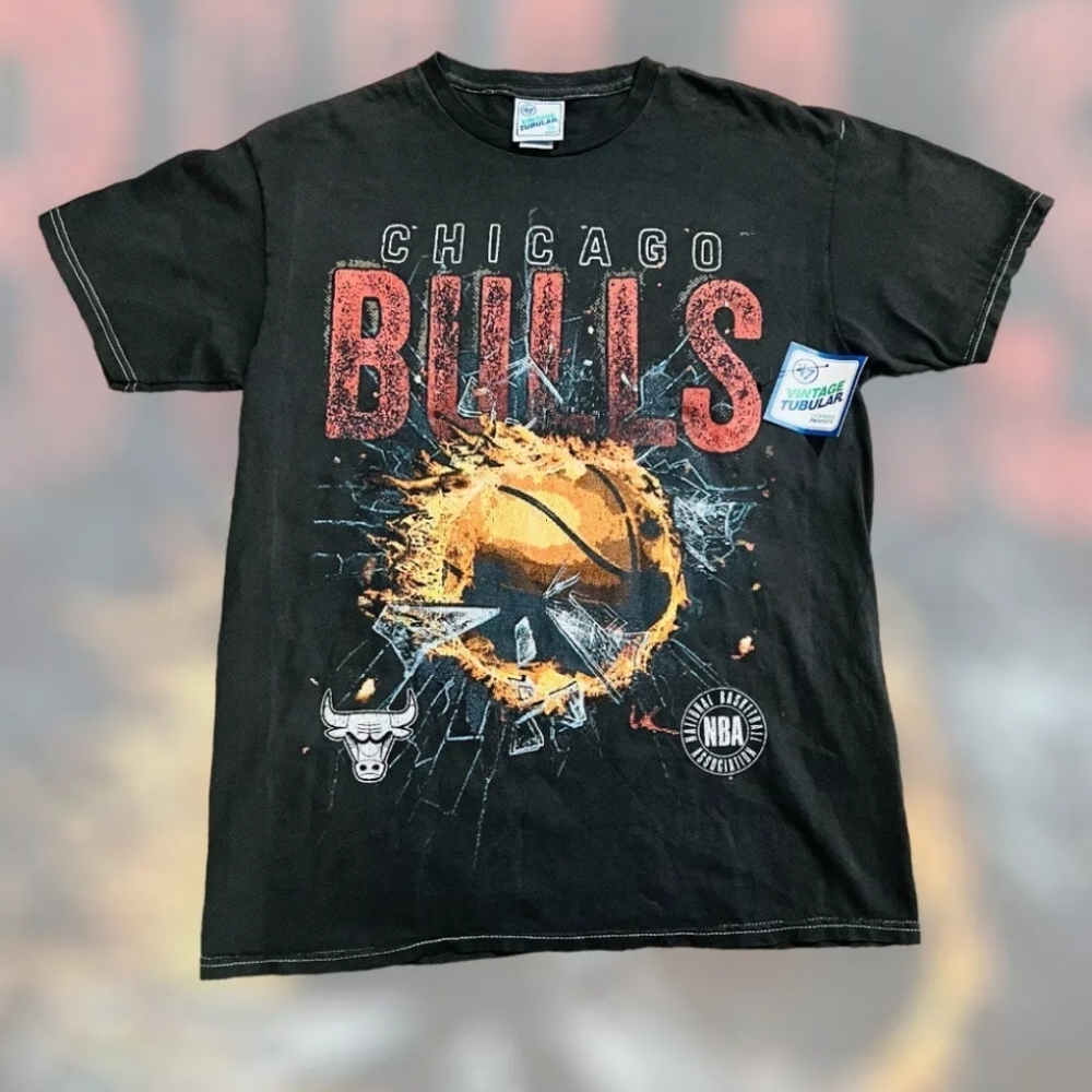 NWT Unisex Chicago Bulls '47 Vintage Tubular T-shirt